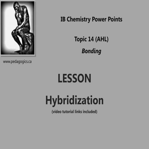 2012 Orbital Hybrization, Sigma and Pi Bonds