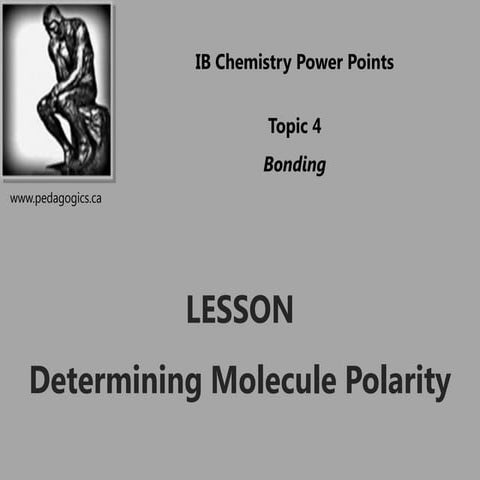 2012  Molecule Polarity