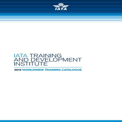 IATA TRAINING MANUAL PDF visual data 4