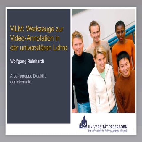 ViLM im Einsatz in Tutorenschulungen an der UPB