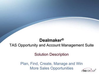 Dealmaker Suite