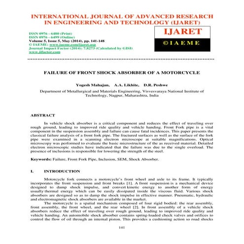 SELF-ALIGNED BEARING FAULT DETECTION USING VIBRATION SIGNALS ANALYZED ...