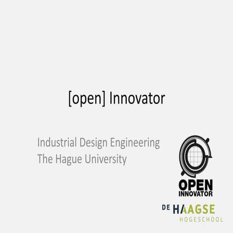[open] Innovator @ The Hague University