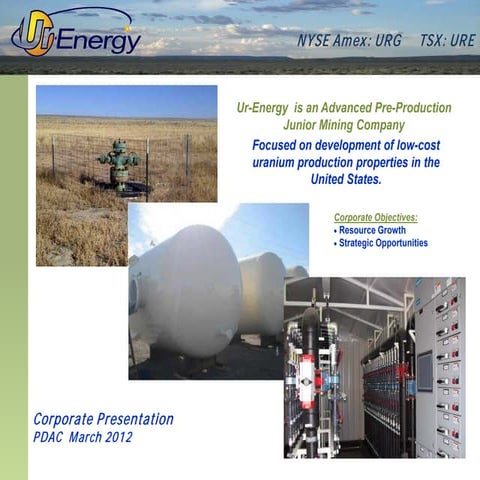 March 2012 PDAC Corporate Presentation
