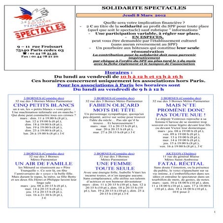 Programme secours populaire