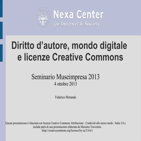 Seminario Museimpresa (Ottobre 2013)