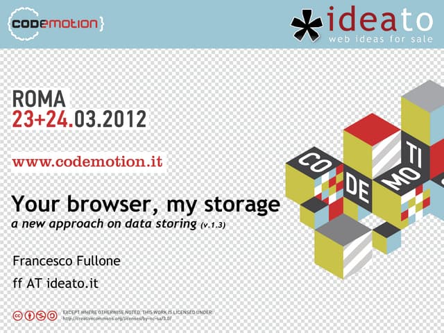 your browser, my storage
