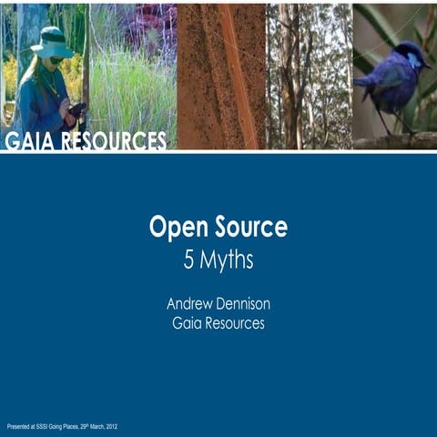 Five Myths of Open Source