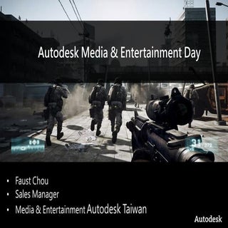 2012 Autodesk Media &Entertainment Day