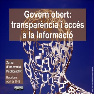 Transparència i accés a informació