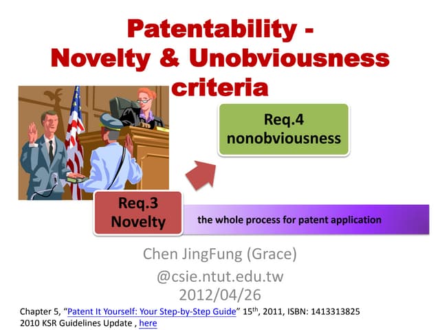 Novelty to Nonobviousness