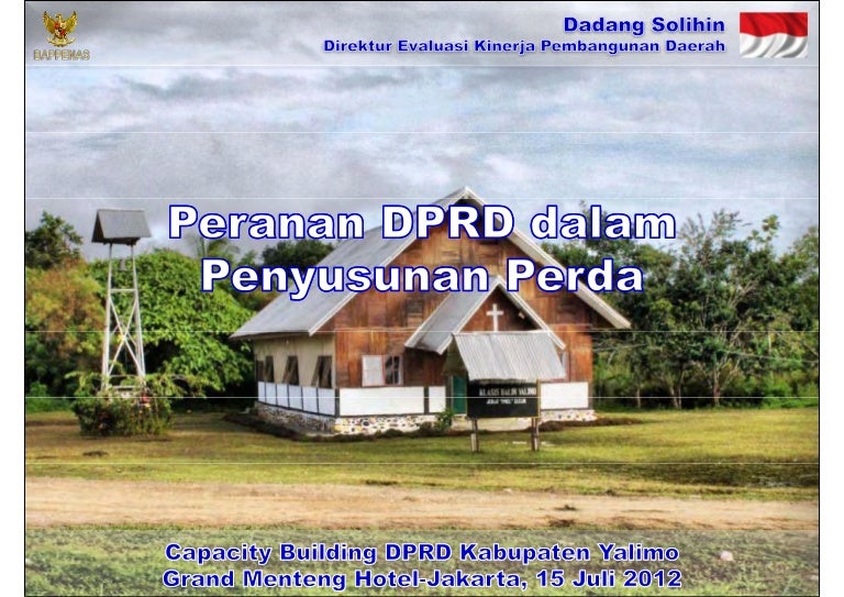 Peranan Dprd Dalam Penyusunan Perda