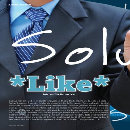 Scout Interview 04/2012