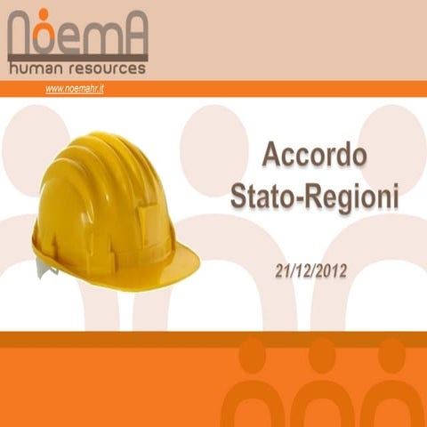 Schema Accordo Stato-Regioni