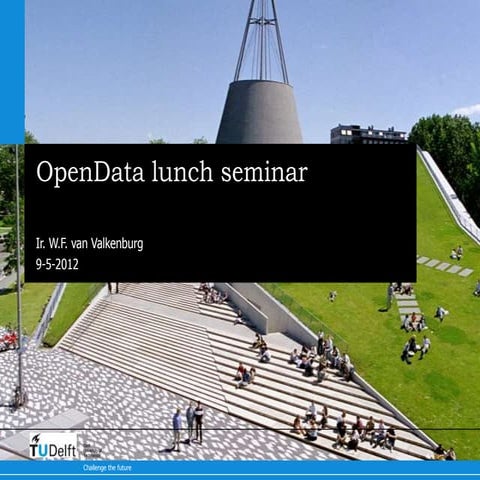 OpenData lunchpresentatie over mobiel en OpenCourseWare