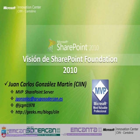 Introducción a SharePoint Foundation 2010