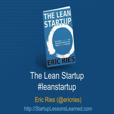 2012 05 15 eric ries the lean startup pwc canada