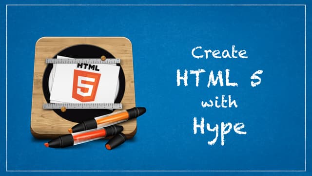 Create HTML5 with Tumult Hype