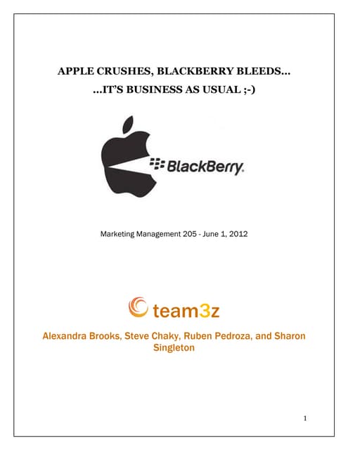 Marketing Management: Marketing Str...