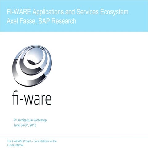 Linked USDL at the FI-WARE Architects Weeks in Madrid