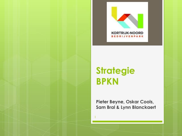 20120606 Studenten Howest Brugge Strategie BPKN