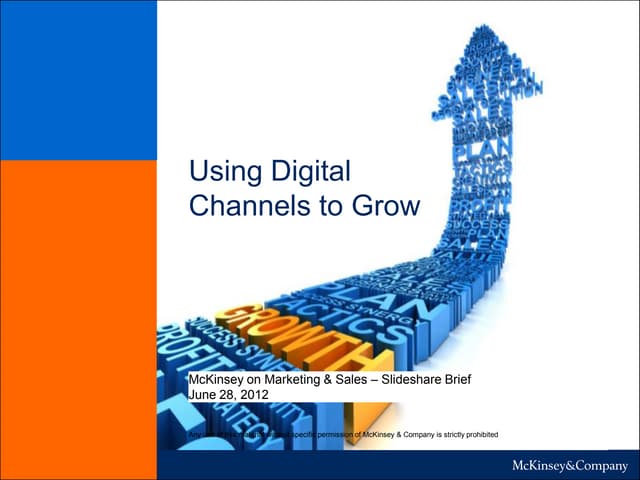Are your digital channels driving growth?