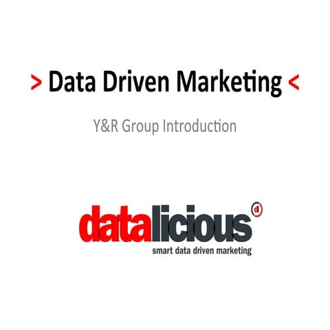 Y&R Data Driven Marketing