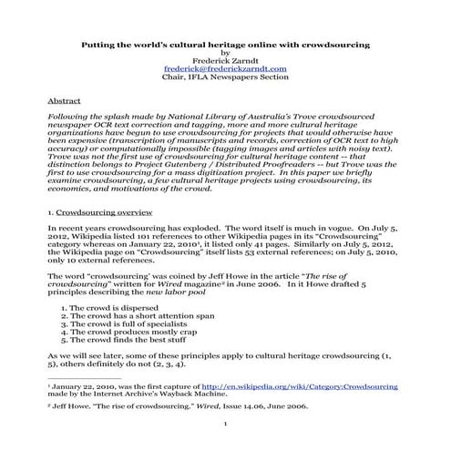 20120821 putting the world’s cultural heritage online with crowd sourcing [na...