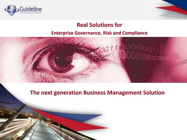 SMME Growth & Viability Presentation - RUBI Supply Chain Management