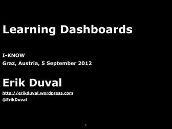 Learning dashboards