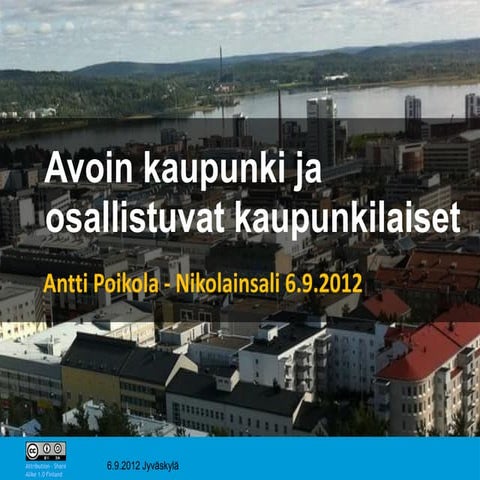 20120906 avoin kaupunki_ja_osallistuvat_kaupunkilaiset