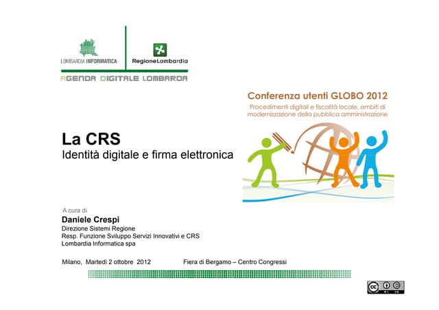 2012 10 02  conferenza utenti globo   crs e id pc