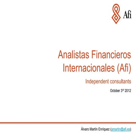 20121003 Afi responsible finance - Foromic