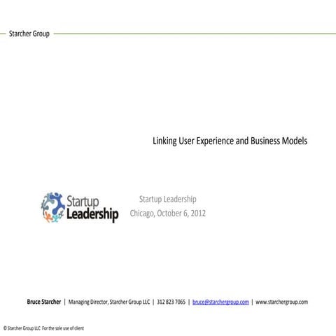 20121006 slp experiences and business models