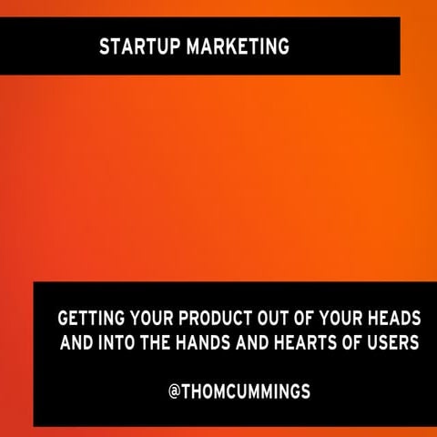 Startup Marketing