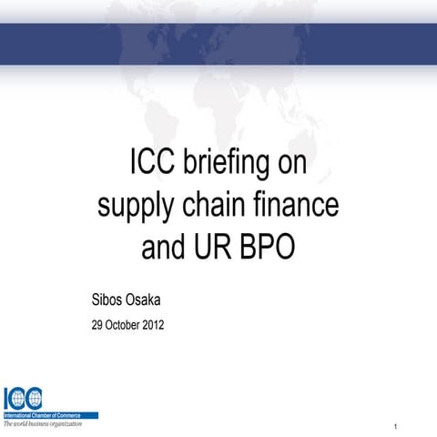 Sibos ICC UR BPO briefing