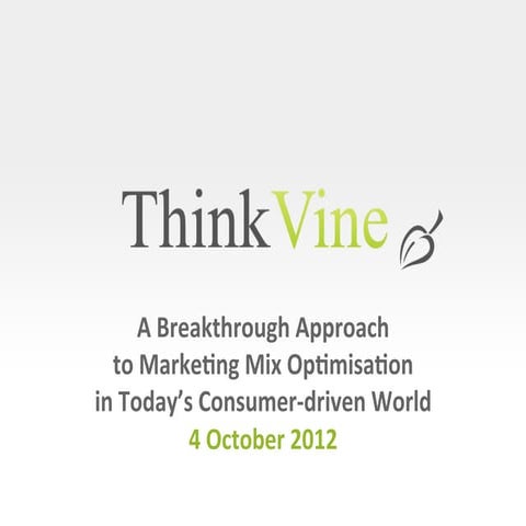 ThinkVine Boosting Media Value
