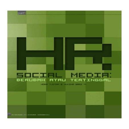 201210 HC Magazine: HR & Social Media (Portal HR)