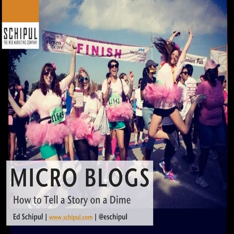 Microblogging:Telling a Story on a Dime, Ed Schipul to PRSA International Con...