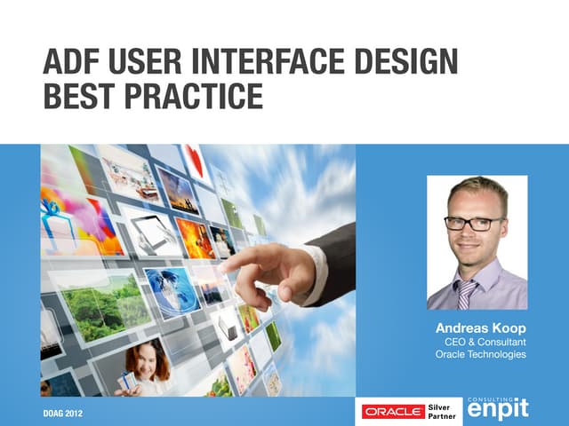 ADF User Interface Design Best Pratices