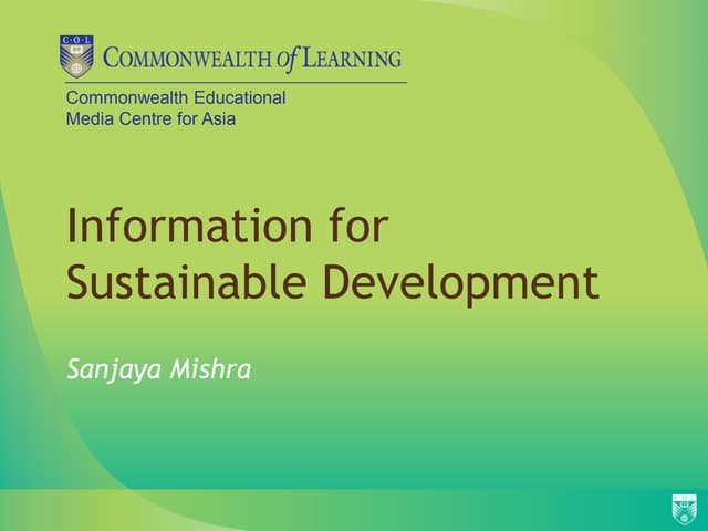 Information for Development