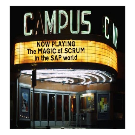 Magic of scrum with SAP