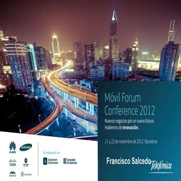 Smart City Proposal (Telefónica m2m)