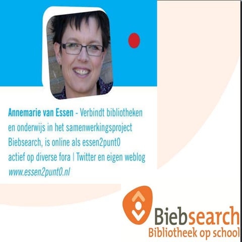 26 november 2012 studiedag bezig - outreaching librarian