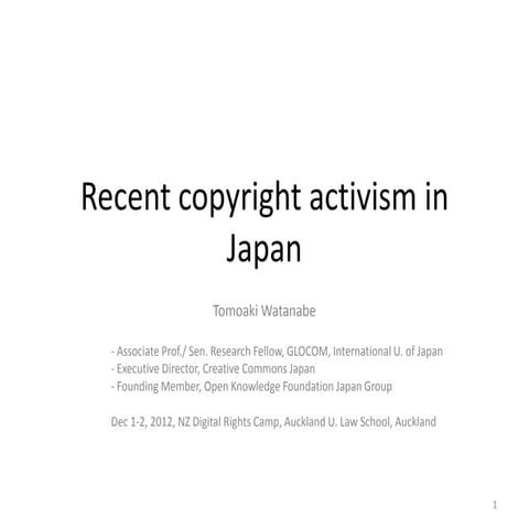 Japan Copyright System : Copyright System in Japan – NBROL