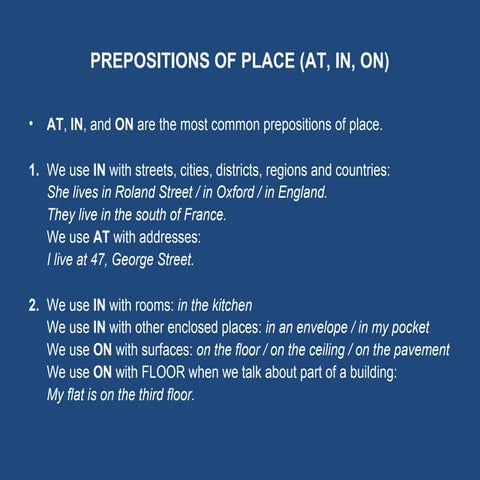 prepositions