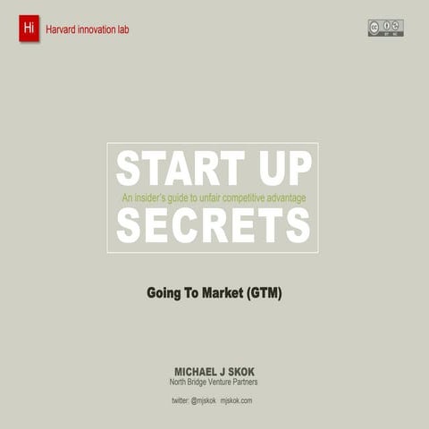 Driving to Market - V2! - How to "Drive" Competitive Advantage in your Go To ...