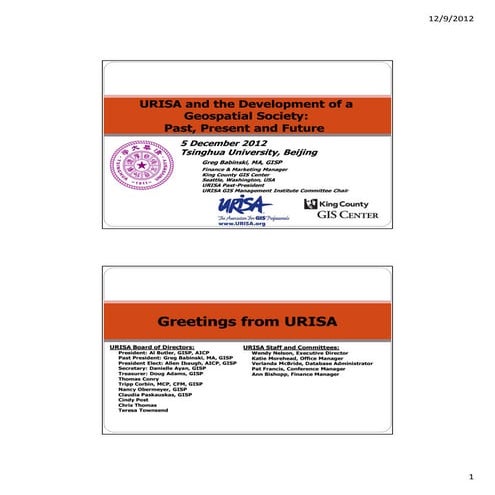 URISA GIS Capability Maturity Model | PDF