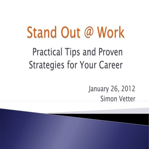 Career Management: New Strategies to Get a new Job