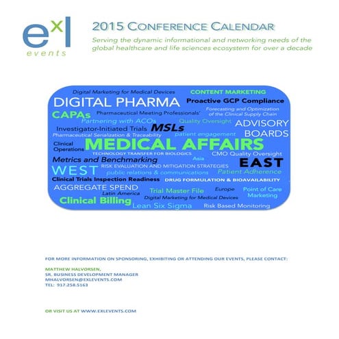 2015_Conference Calendar_M.Halvorsen